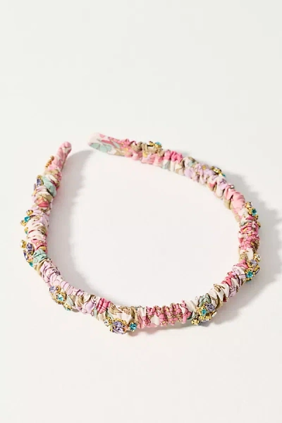 Lele Sadoughi Jessie Liberty Jeweled Headband In Multi