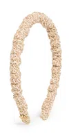 Lele Sadoughi Jessie Raffia Headband Natural