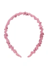 Lele Sadoughi Jessie Silken Headband In Pink