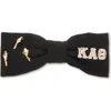 Lele Sadoughi Kappa Alpha Theta Riley Bow In Brown