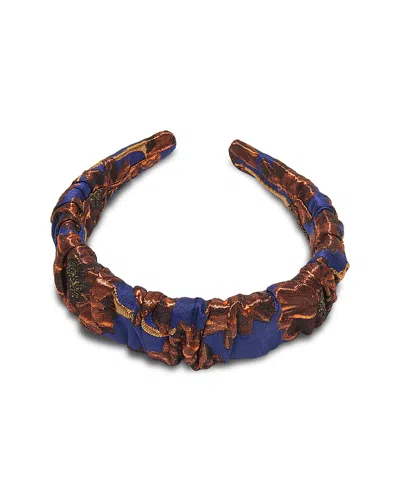 Lele Sadoughi Kelly Ruched Headband In Multi