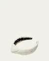Lele Sadoughi Knotted Eyelet Headband