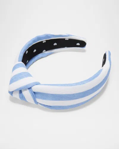 LELE SADOUGHI KNOTTED LINEN GAUZE HEADBAND