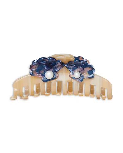 Lele Sadoughi Large Shell Claw Clip In Neutral