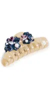 Lele Sadoughi Large Shell Claw Clip Sand Mosaic