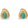 Lele Sadoughi Laurel Button Earrings In Multi