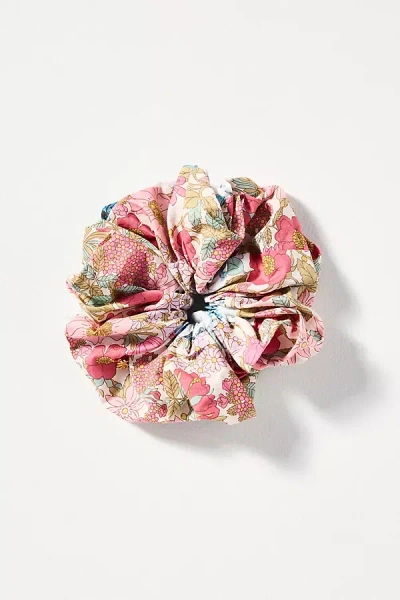 Lele Sadoughi Liberty Double-faced Oversized Scrunchie In Multi