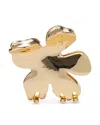 Lele Sadoughi Lily Polished Claw Clip In Gold