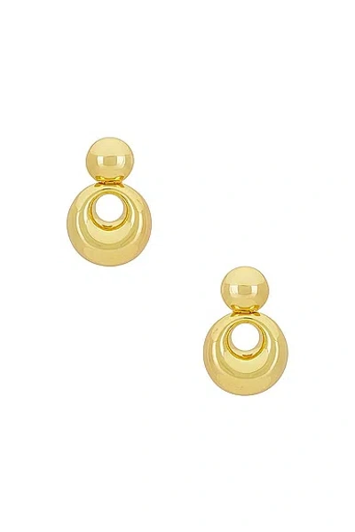 Lele Sadoughi Medallion Drop Earrings In Gold