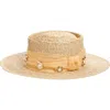Lele Sadoughi Michelle Disco Swirl Hat In Gold
