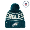 Lele Sadoughi Midnight Green Eagles Beanie With Yarn Pom Pom In Blue