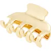 Lele Sadoughi Mini Claw Clip In Gold