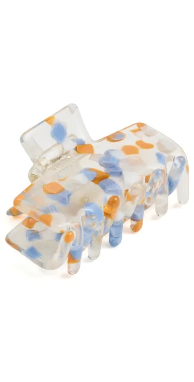 Lele Sadoughi Mini Sprinkle Claw Clip Clementine Tide
