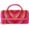 Lele Sadoughi Mini Tabitha Beaded Sur Mer Top Handle