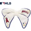 Lele Sadoughi Mlb Los Angeles Angels Bow Barrette In White