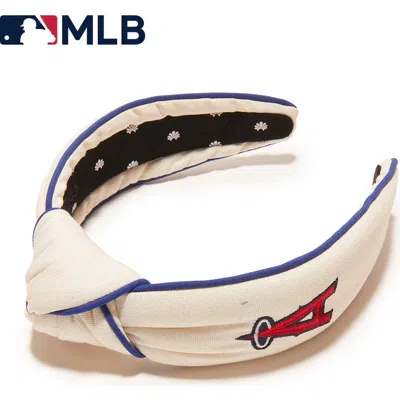 Lele Sadoughi Mlb Los Angeles Angels Embroidered Headband