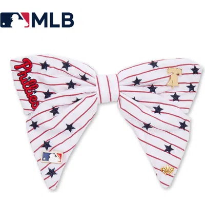 Lele Sadoughi Mlb Philadelphia Phillies Bow Barrette In Pink