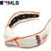 Lele Sadoughi Mlb Sf Giants Embroidered Headband In White
