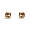 Lele Sadoughi Molten Button Earrings In Gold