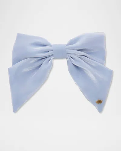 Lele Sadoughi Natalia Bow Barrette In Capri