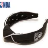 Lele Sadoughi Nba Brooklyn Nets Embroidered Headband In Black