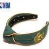 Lele Sadoughi Nba Milwaukee Bucks Embroidered Headband In Green