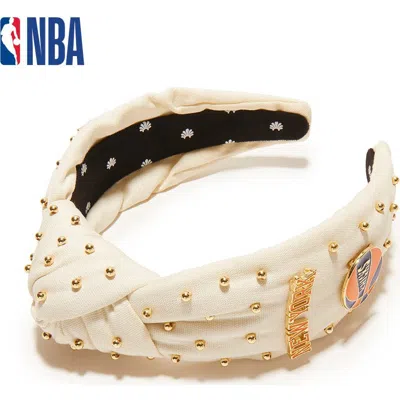 Lele Sadoughi Nba New York Knicks Embellished Headband