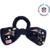 Lele Sadoughi New England Patriots Bow Scrunchie In Blue