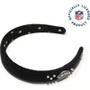 Lele Sadoughi New York Jets Charlotte Headband In Black