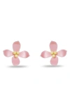 Lele Sadoughi Oleander Drop Earrings In Pink