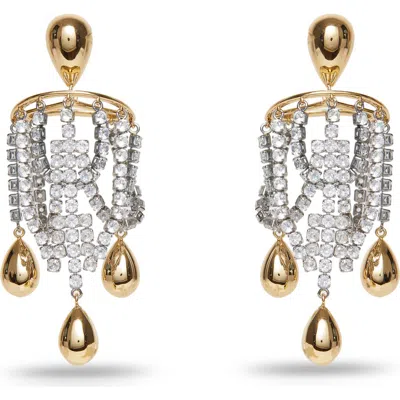 Lele Sadoughi Opulent Chandelier Drop Earrings In Gold