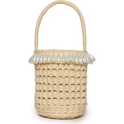 Lele Sadoughi Pearl Basket Tote