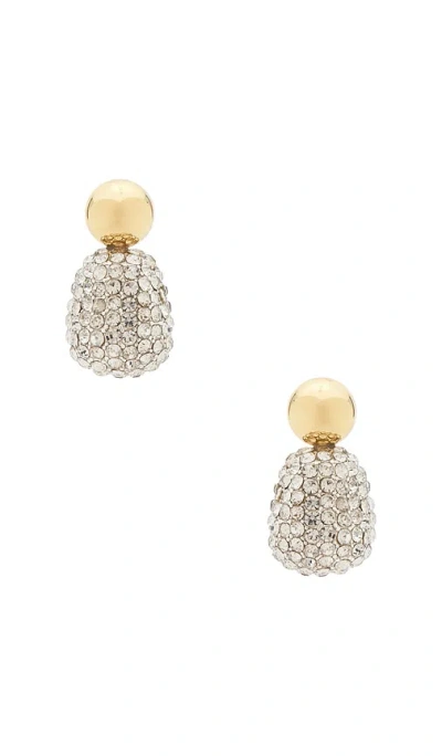 Lele Sadoughi Pebble Stud Earrings In Metallic