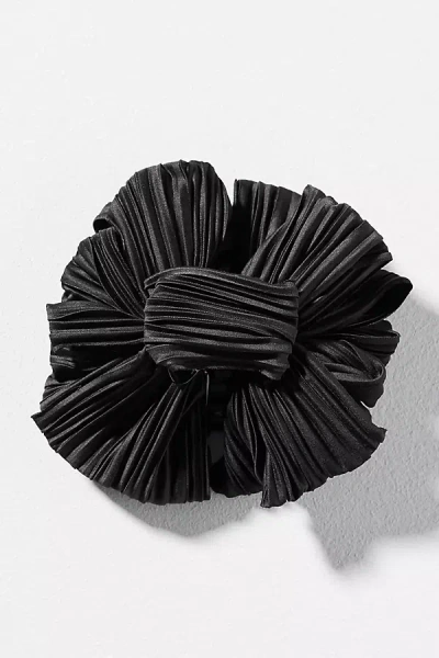 Lele Sadoughi Rita Ribbon Hair Claw Clip In Black