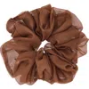 Lele Sadoughi Rommy Oversize Scrunchie In Brown