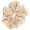 Lele Sadoughi Rommy Oversize Scrunchie In Brown