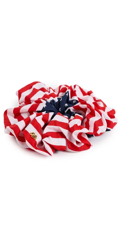 Lele Sadoughi Rommy Stars And Stripes Scrunchie Stars N Stripes