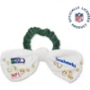 Lele Sadoughi Seattle Seahawks Bow Scrunchie In Gray
