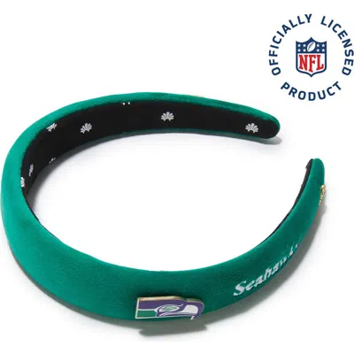 Lele Sadoughi Seattle Seahawks Charlotte Headband In Green