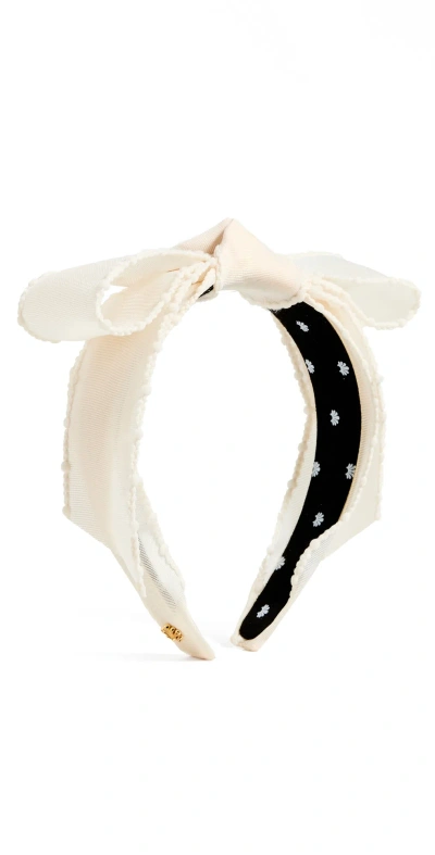 Lele Sadoughi Sheer Shirley Headband Ivory In White