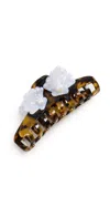 Lele Sadoughi Shell Claw Clip Tortoise Pearl In Tortoise Pearl
