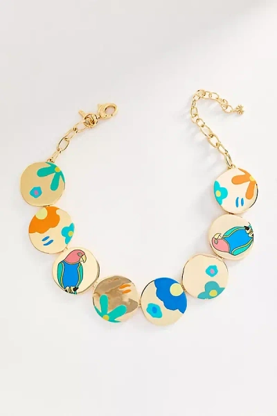 Lele Sadoughi Sherbert Spray Marisol Necklace In Gold