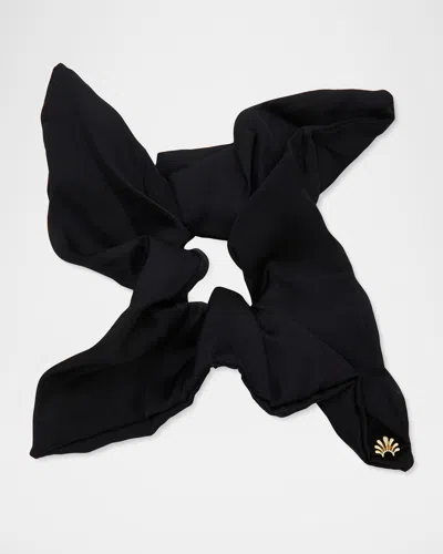 LELE SADOUGHI SQUARE SILK SCRUNCHIE