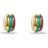 Lele Sadoughi Stacking Hoop Earrings In Multi