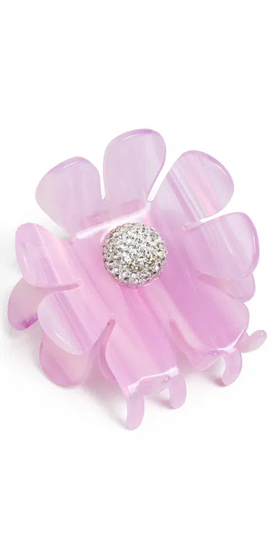 Lele Sadoughi Sunflower Claw Clip French Rose