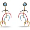 Lele Sadoughi The Met X Lele Kandinsky Mobile Earrings In Multi