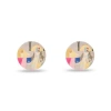 Lele Sadoughi The Met X Lele Klee Columns Button Earrings In Multi