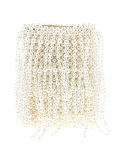 Pre-owned Lele Sadoughi Tote Bag In Ivory
