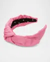Lele Sadoughi Veronica Moire Headband In Pink