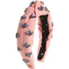 Lele Sadoughi Vine Embellished Knotted Headband